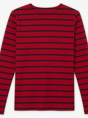 American Apparel Red / Blue Sailor Stripe sweater - Size Medium